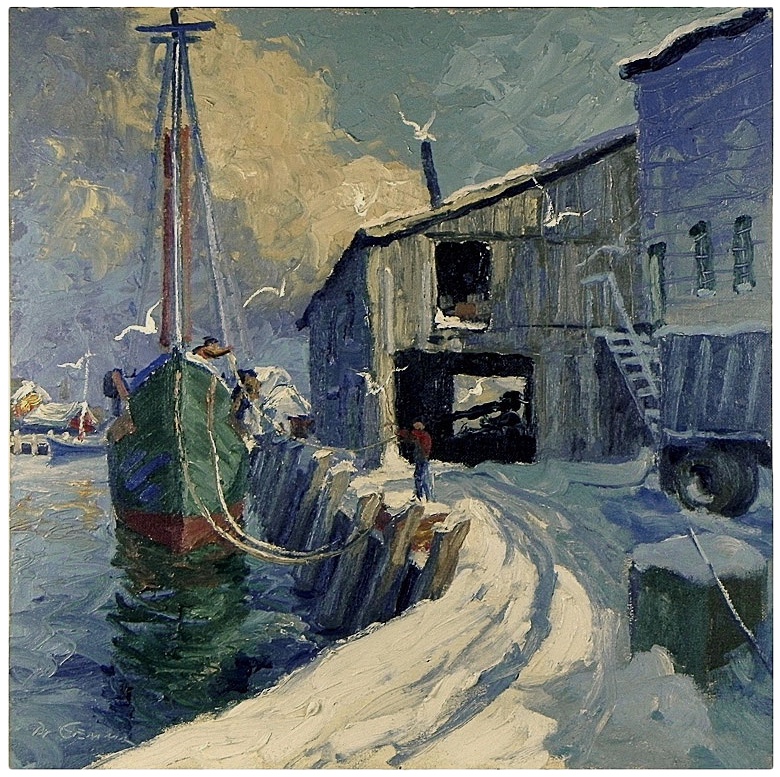 Docks in Winter